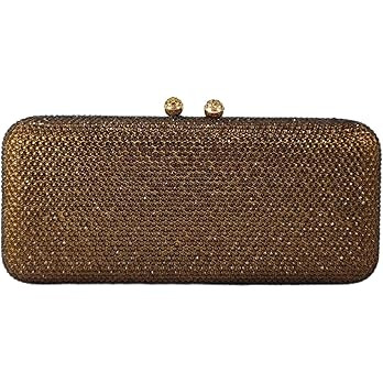 Boutique De FGG Evening Bags and Clutches Women Formal Crystal Clutch Handbags Wedding Rhinestone... | Amazon (US)