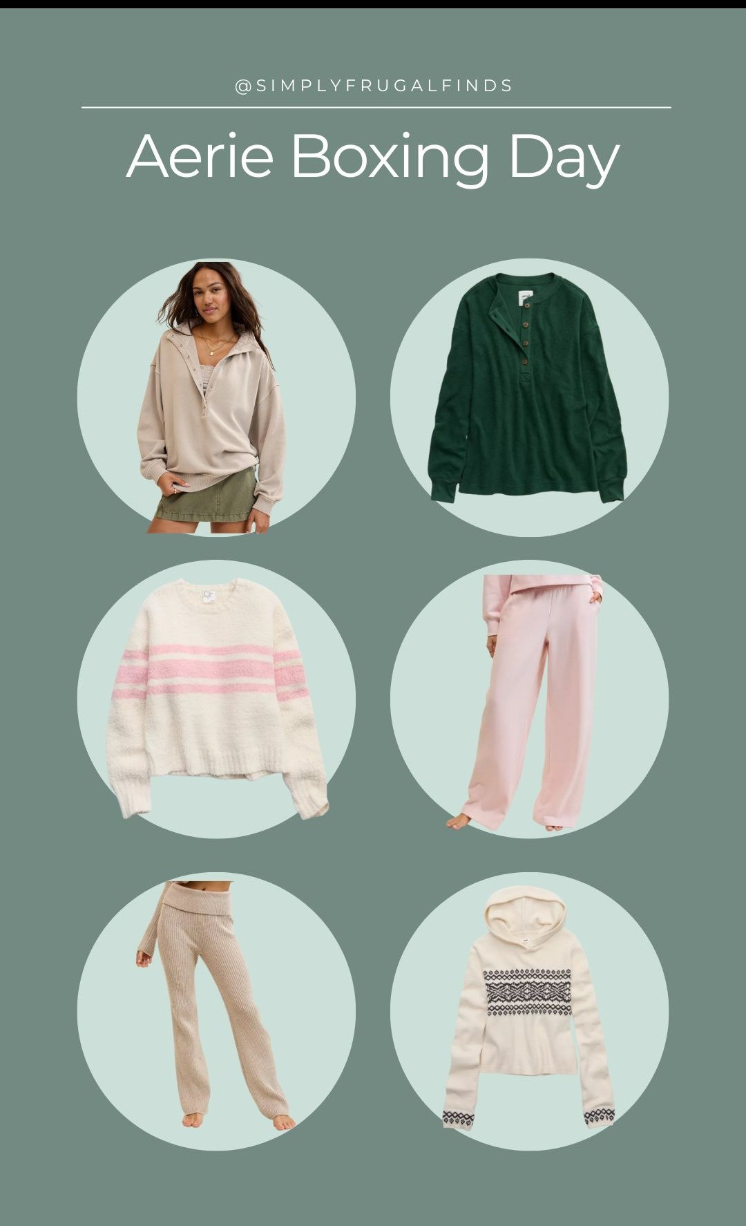 Boxing Day sale: Save 40-70% off almost everything at Aerie Canada! 

 #LTKcanada #LTKwinter