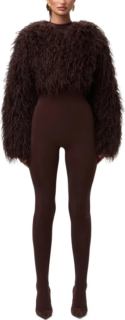 Mongolian Faux Fur Jacket | Nordstrom