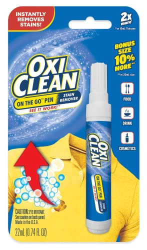 OxiClean On The Go Stain Remover Pen, 0.74 Fl Oz | Amazon (US)
