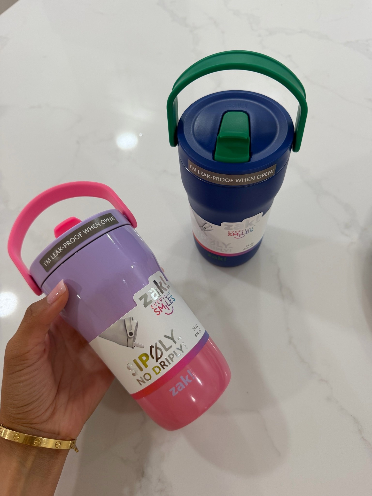 New tumblers for back to school! Love this style with the handle! It’s also leak proof

#LTKdayinmylife #LTKKids