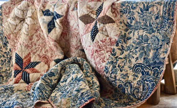 Antique Age Wear and Beauty Hand Stitched Quilt | Etsy | Etsy (US)