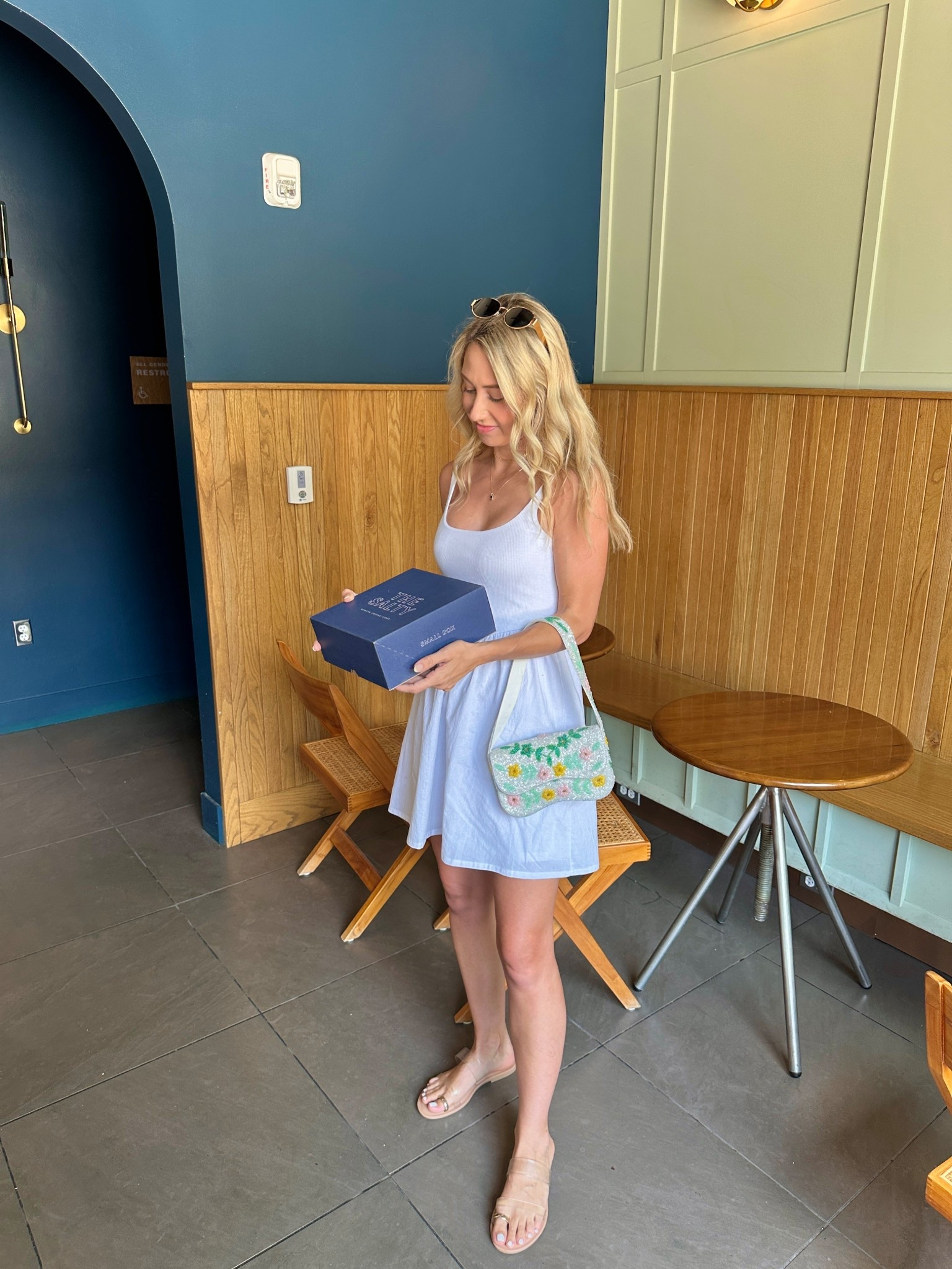 I got my normal size in everything! These clear strap shoes are my go-to this hot summer. I get lots of compliments on them! The dress is almost gone. Head to my IG to see the sunnies on 😎 Sending love today!!

#LTKFindsUnder50 #LTKShoeCrush #LTKSeasonal