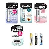 Chapstick Fan Favorites, Sweet Papaya, Fresh Peppermint, Soothing Vanilla, Original, Aloha Coconut,  | Amazon (US)