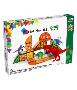 Magna-Tiles® Dino World 40-Piece Set | Dillard's