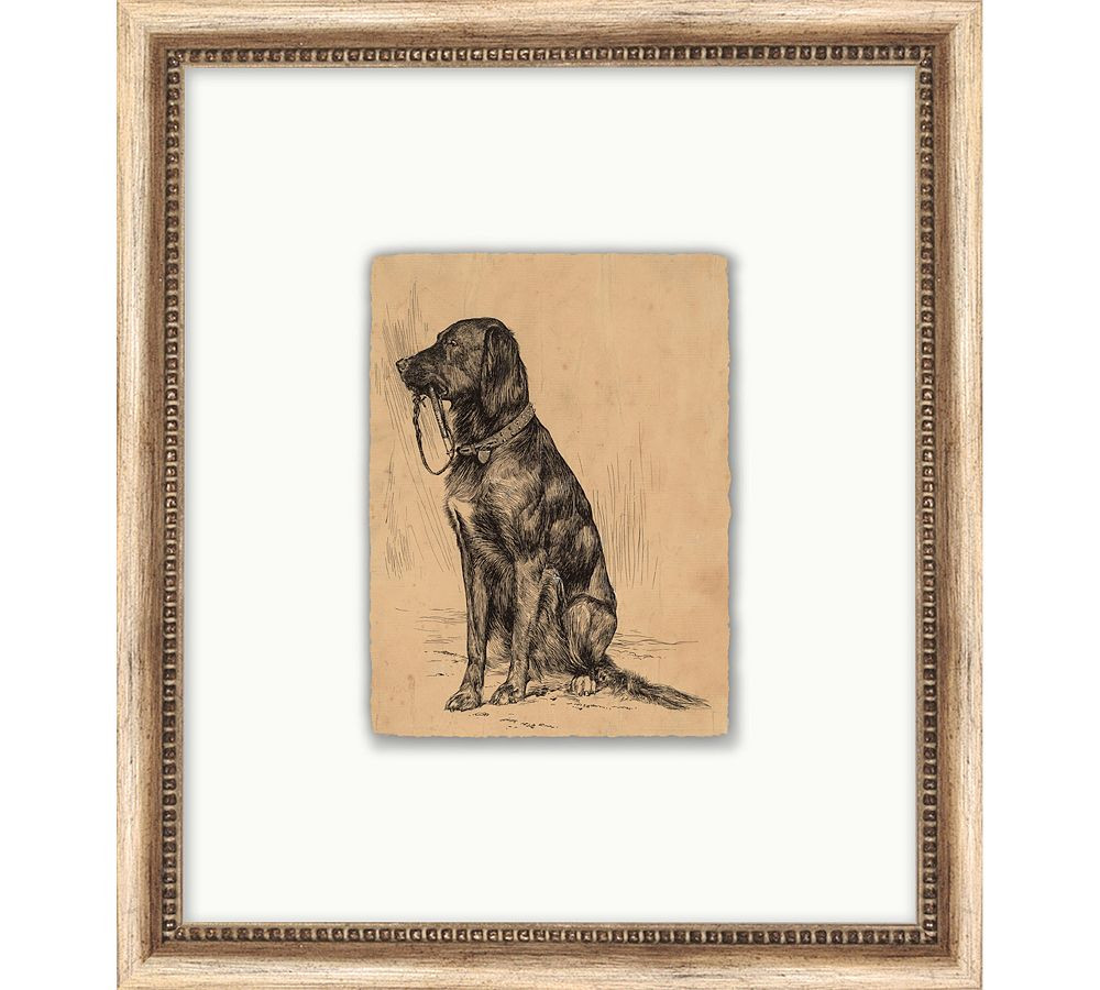 Good Boy Framed Print | Pottery Barn (US)
