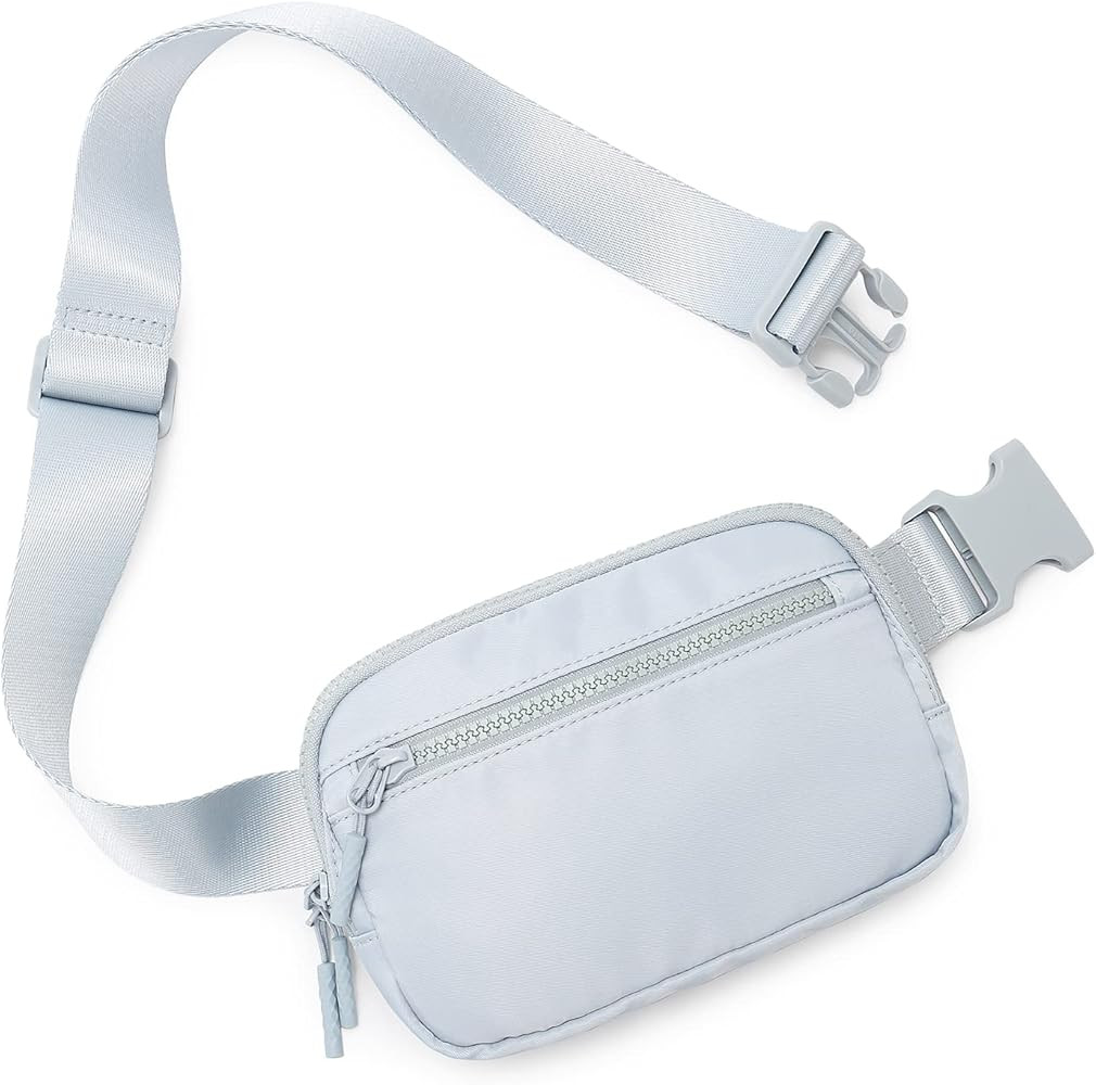 WESTBRONCO Fanny Packs for Women Men, Belt Bag with 4 Zipper Pockets, Fashion Waist Packs, Lightw... | Amazon (US)