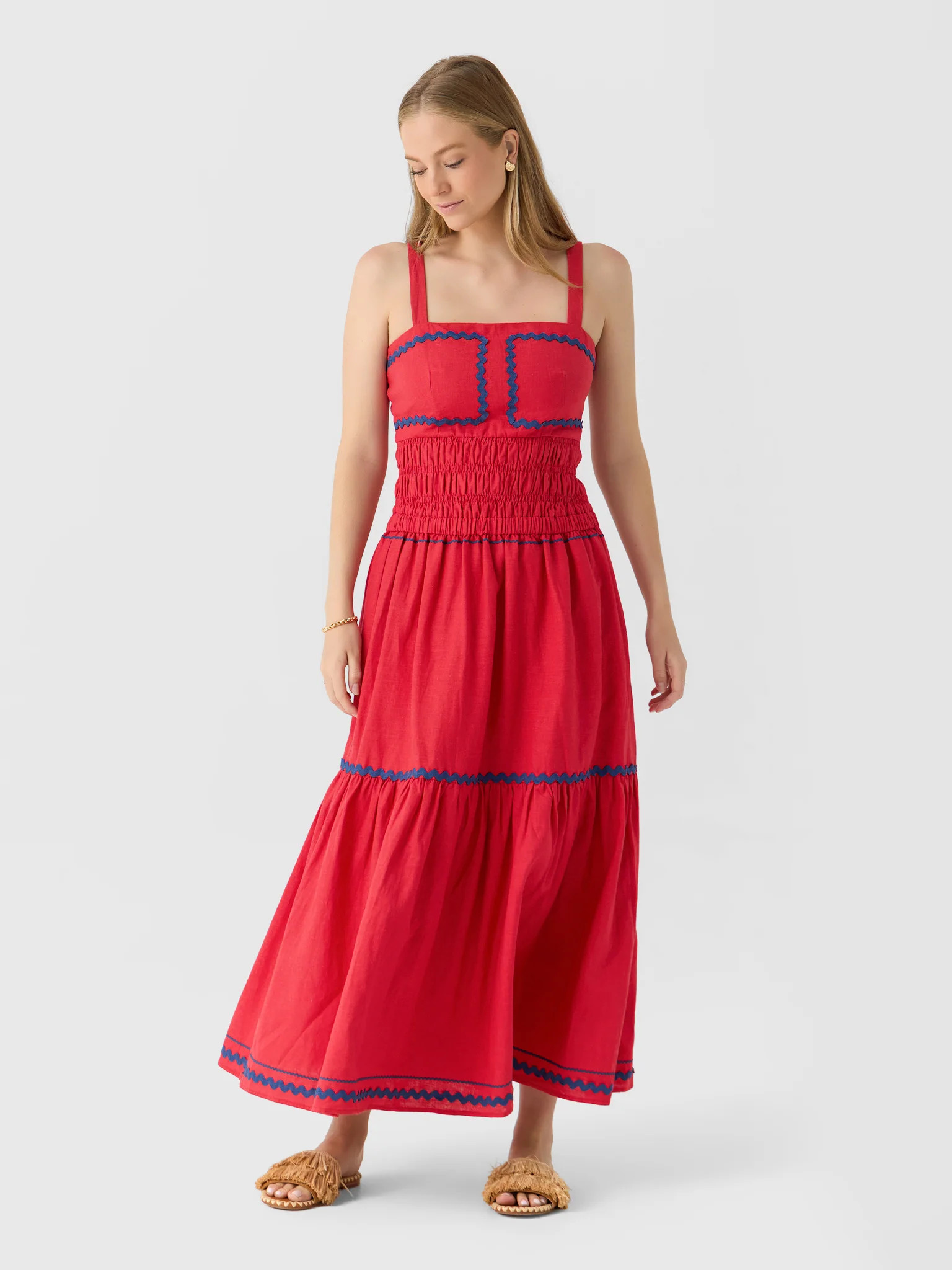 ECHE
                      
                     Women's Ric Rac Dress | Saint Bernard