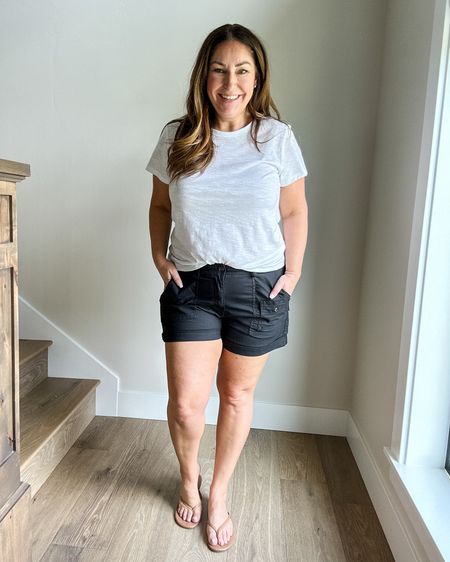 Casual weekend outfit 

Fit tips: tee tts, L // shorts size up if in-between, 14

Summer  summer outfit  casual outfit  casual summer outfit  summer fashion  midsize outfit  midsize summer fashion  the recruiter mom  

#LTKMidsize #LTKSeasonal #LTKStyleTip