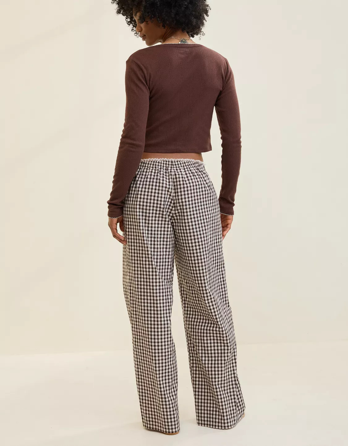 Aerie Off-Duty Poplin Trouser PJ | Aerie