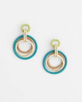 Wrapped Drop Hoops | Chico's