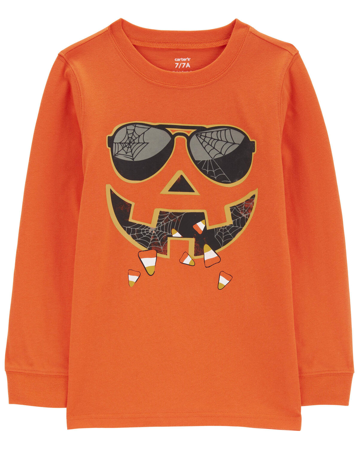 Kid Halloween Jack-O-Lantern Glow In The Dark Graphic Tee - Carter's | Carter's | Carter's Inc