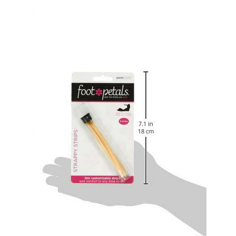 Foot Petals Strappy Strips (8 Strips), Butter Cup | Walmart (US)