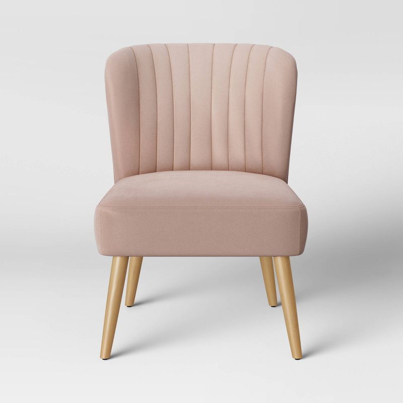 Chelidon Velvet Slipper Chair - Opalhouse&#153; | Target