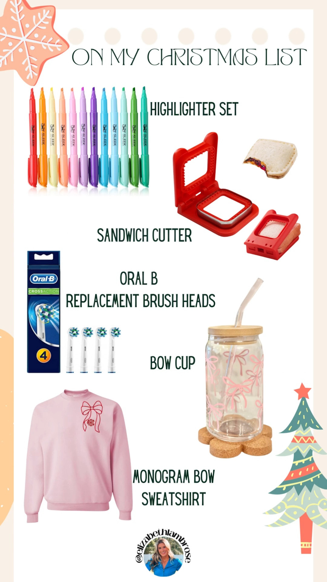 put my christmas list together and wanted to share to give you some inspo!!
loving the bow trend so of course i had to put the bow sweatshirt and cup on my list!!


#LTKHoliday #LTKGiftGuide #LTKHome