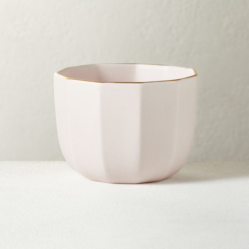 Queenie Pink Bowl + Reviews | CB2 | CB2