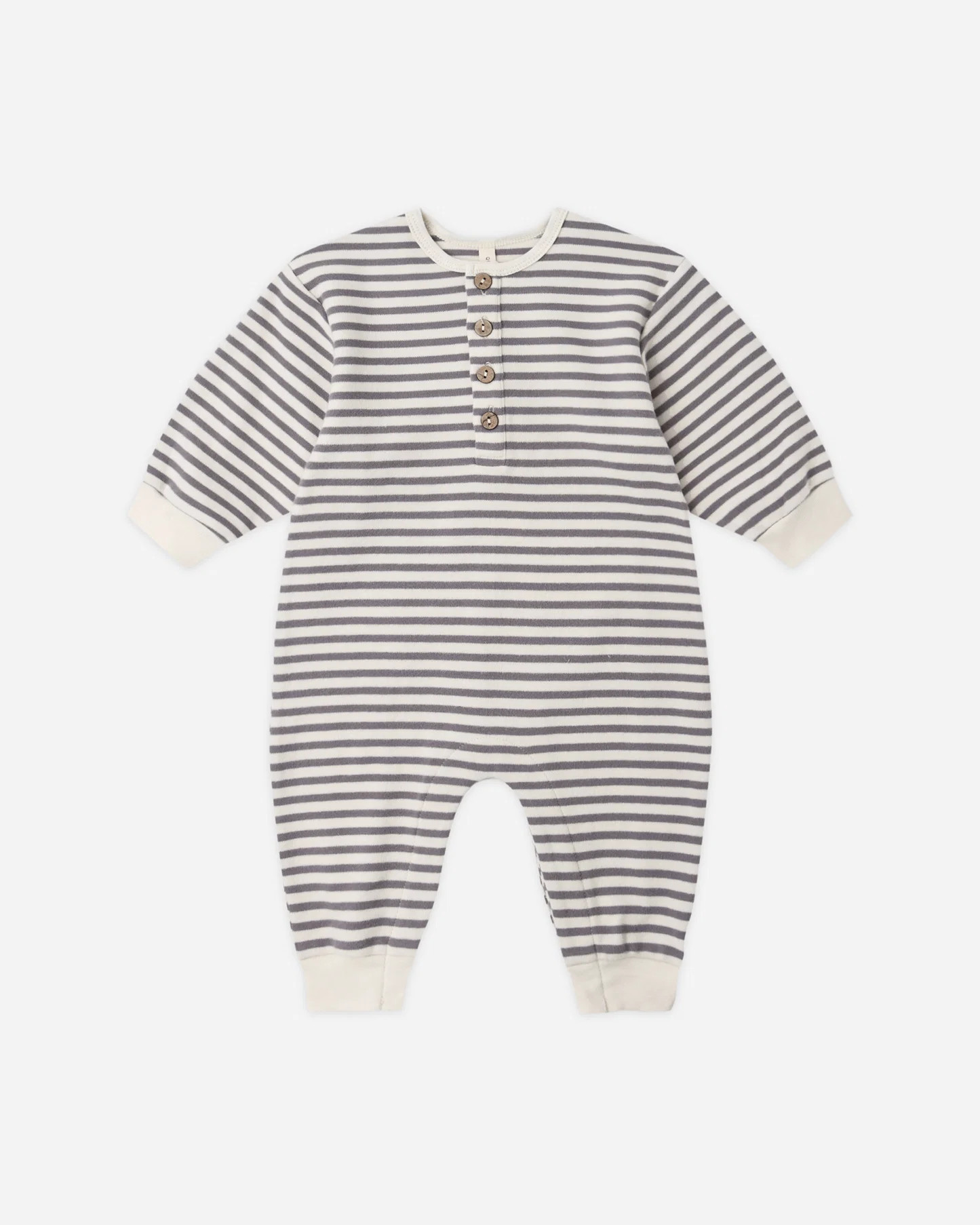 Relaxed Jumpsuit Slate Stripe | Rylee + Cru
