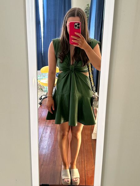green summer dress 💚 

#LTKstyletip
