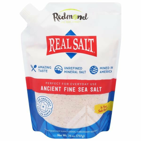 Redmond Sea Salt, Fine, Ancient | Instacart