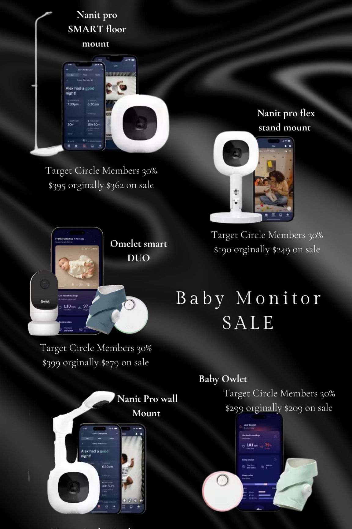 target baby monitor sale 

#LTKSaleAlert #LTKBaby #LTKBump