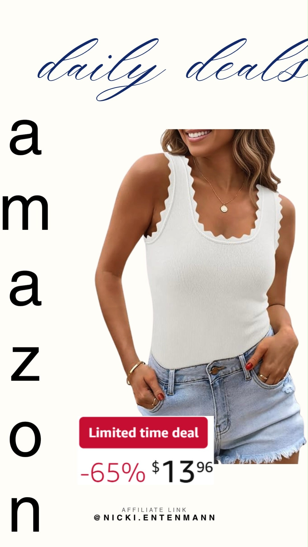 Elevate everyday style with Womens Scalloped Tank Tops Square Neck Knit Sweater Vest. Chic scalloped edges and a flattering square neckline make this versatile knit vest perfect for layering or wearing solo with ease. #scallopedtank #knitsweater #squareneck #summerstyle #casualoutfit #everydayfashion #outfitinspiration #capsulewardrobe #shoppinghaul #modernliving 👗🧵✨ 

 #LTKdayinmylife #LTKootd #LTKSaleAlert