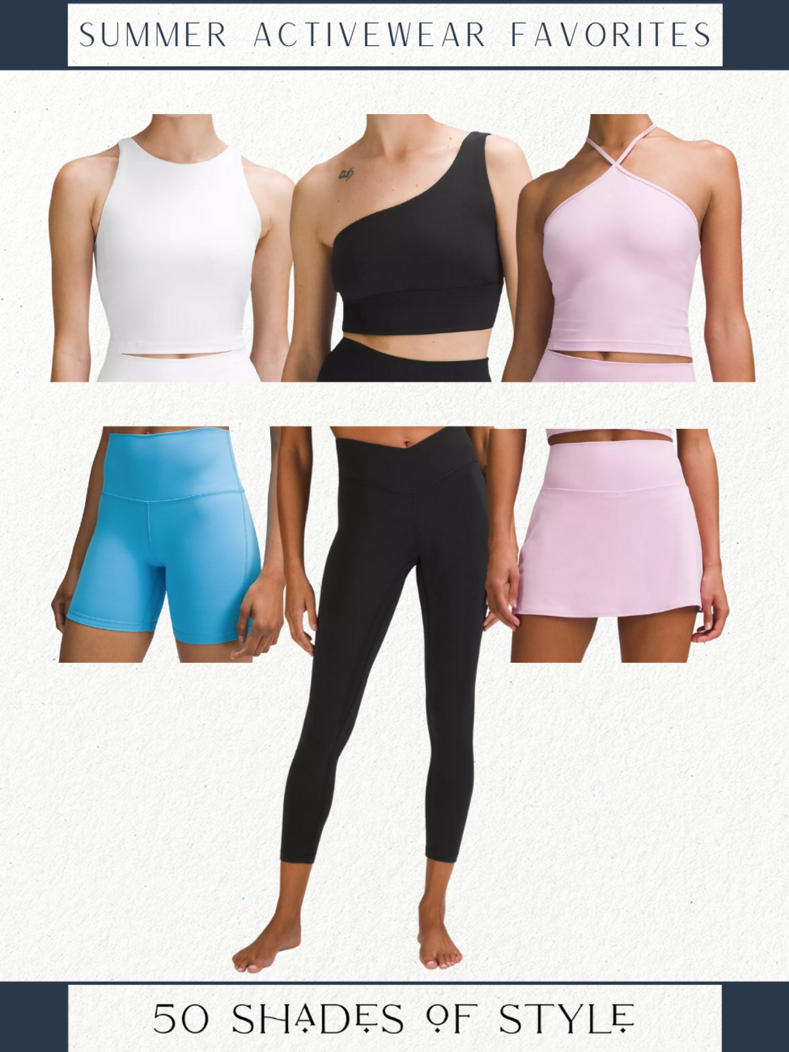 Sharing my favorite Lululemon pieces for my summer workouts. Loving these colors that can be mixed and matched. 

Lululemon align shorts, Lululemon align skirt, Lululemon align shorts, Lululemon align leggings, Lululemon align tops, workout wear, active wear

#LTKStyleTip #LTKFitness #LTKOver40
