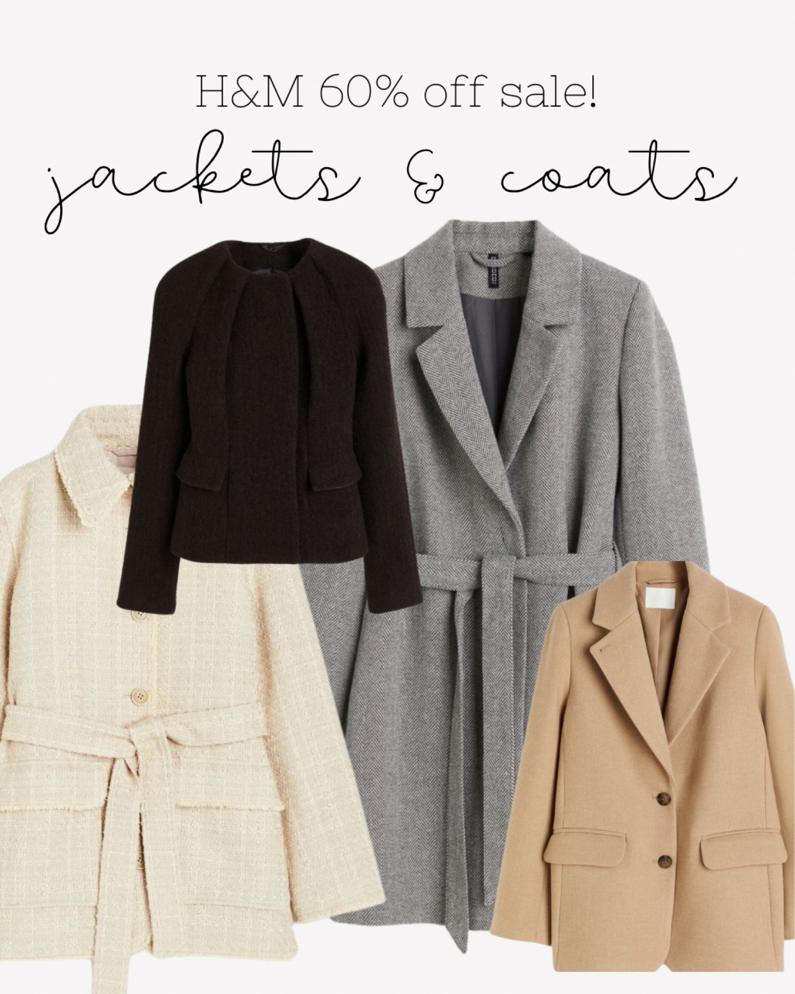 H&M epic sale! Up to 60% off select styles! Coat and jacket edition.

#LTKSeasonal #LTKstyletip #LTKsalealert