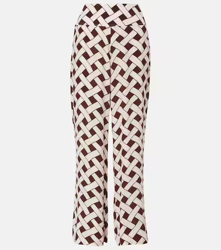 Isotta printed wide-leg pants | Mytheresa (UK)