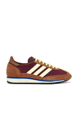 adidas Originals SL 72 OG Sneaker in Maroon Almost Yellow & Preloved Brown - Brown. Size 5.5 (also in 11). | FWRD 