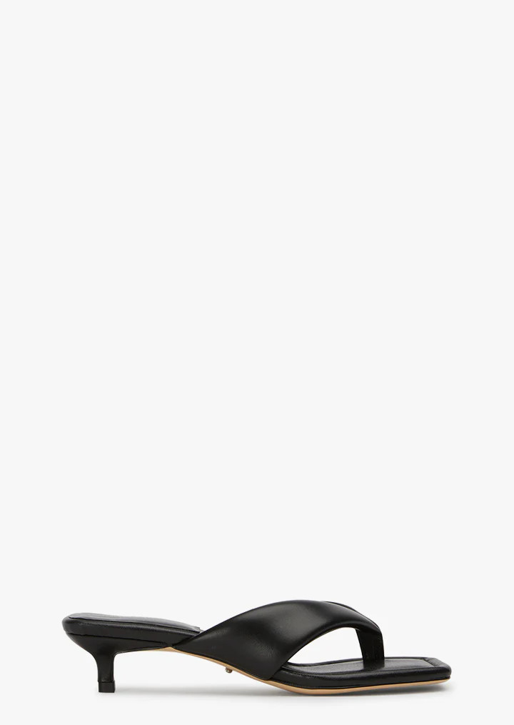 Tropic Black Nappa Heels | Sandals | Tony Bianco USA | Tony Bianco US