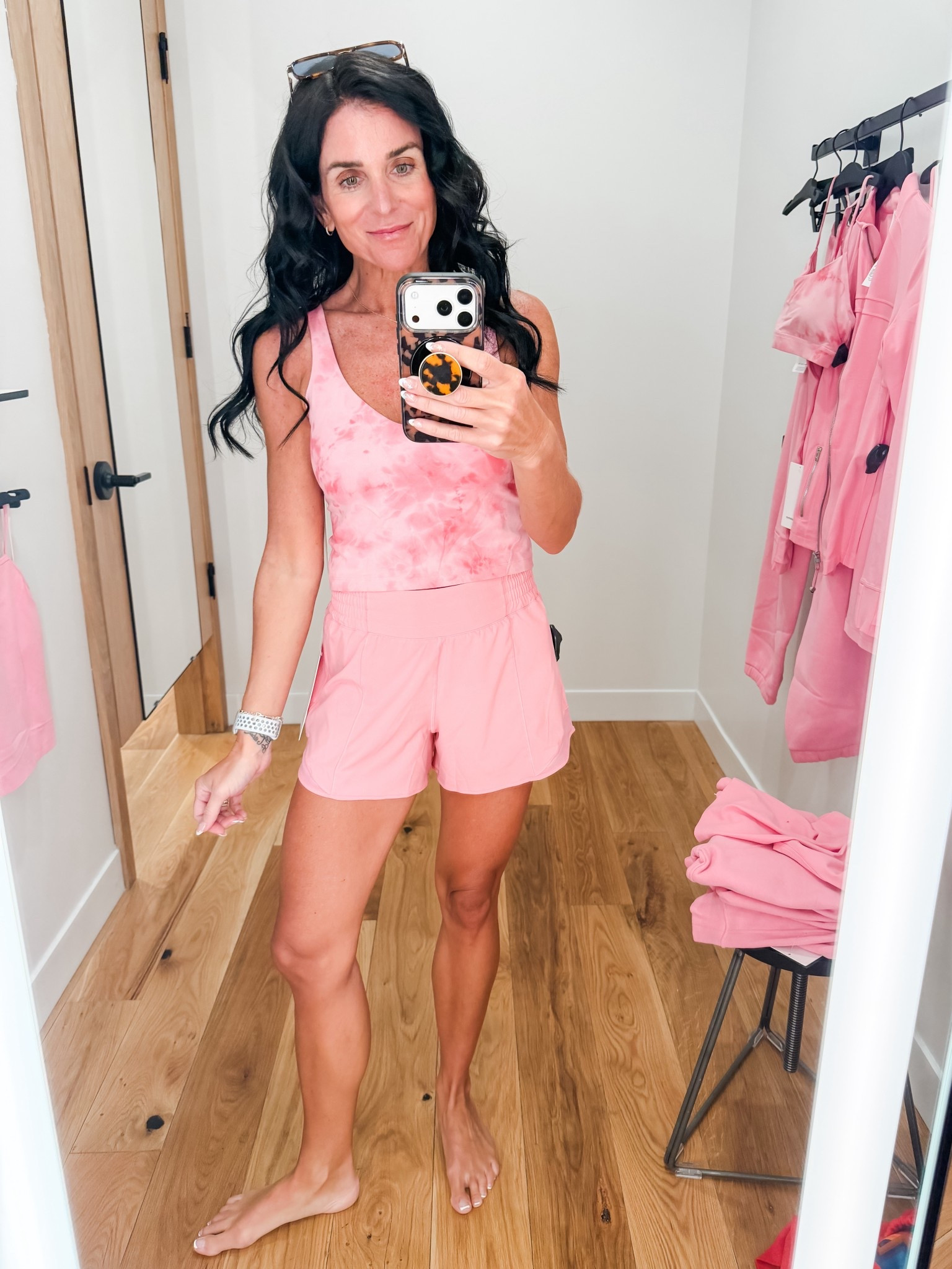 6 in 4” shorts prefer the 2.5
8 tank

#LTKActive #LTKfitnessgoals #LTKootd