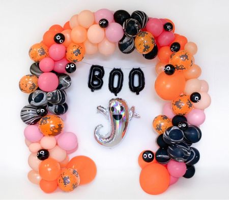 ✨ Halloween Chic Balloon Garlands ✨

Halloween Themed Balloon Garland perfect for your Halloween Bash 👻✨

Features latex balloons in the following shades:
Light Orange
Orange Creamsicle  
Light Pink
Black
Spooky Eyes
Orange with Ghost Print
Black Marble
Hot Pink

Home decor
Bar decor
Halloween decor
Halloween party
Halloween essentials 
Halloween balloons
Pink Halloween 
Halloween party ideas 
Kids birthday party ideas
Backyard entertainment 
Party styling 
Party planning 
Party decor
Party essentials 
Balloon garland 
Balloon installation 
Teepee decor
Etsy finds
Etsy favorites
Etsy decor
Etsy Halloween 
Etsy essentials 
Spooky season 
Trick or treat
Boos and booze
Fall decor
Shop small
Boogie Bash
Boo party
Baby shower decor
Monster mash
Boho Halloween decor
Neutral 
Dessert table
Photo session prompt 

#LTKHoliday #LTKGiftGuide 
#liketkit #LTKHalloween #LTKbump #LTKunder100 #LTKSeasonal #LTKunder50 #LTKfamily #LTKstyletip #LTKkids #LTKbaby

#LTKSeasonal #LTKHalloween #LTKhome