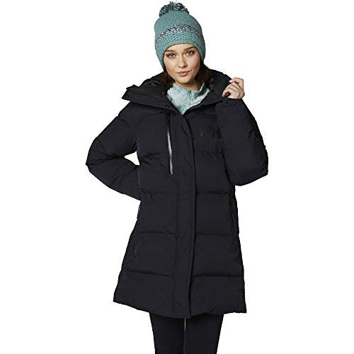 Helly-Hansen Women's Adore Puffy Insulated Parka Jacket, Black, Small | Amazon (US)