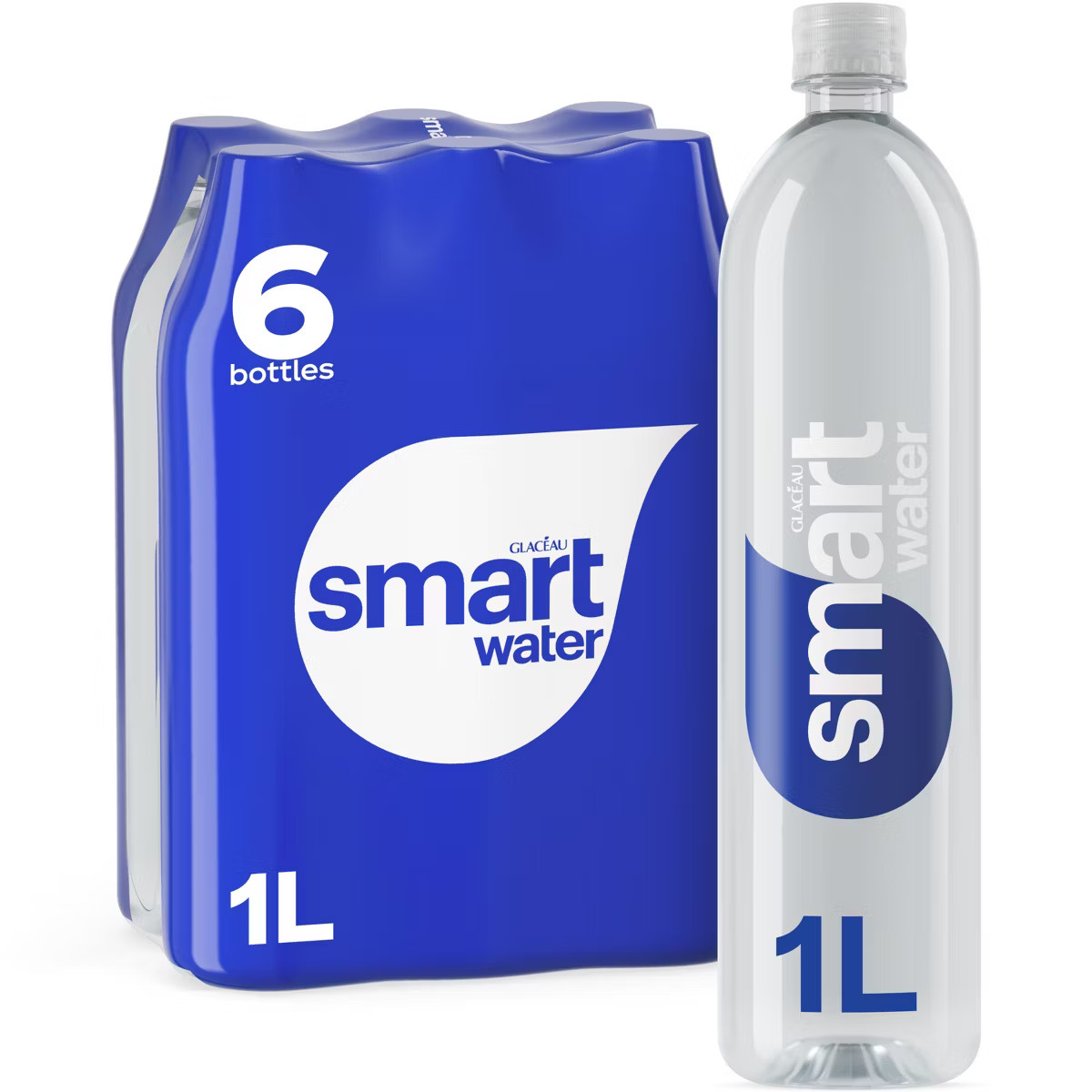 smartwater Bottles - 6pk/33.8 fl oz | Target