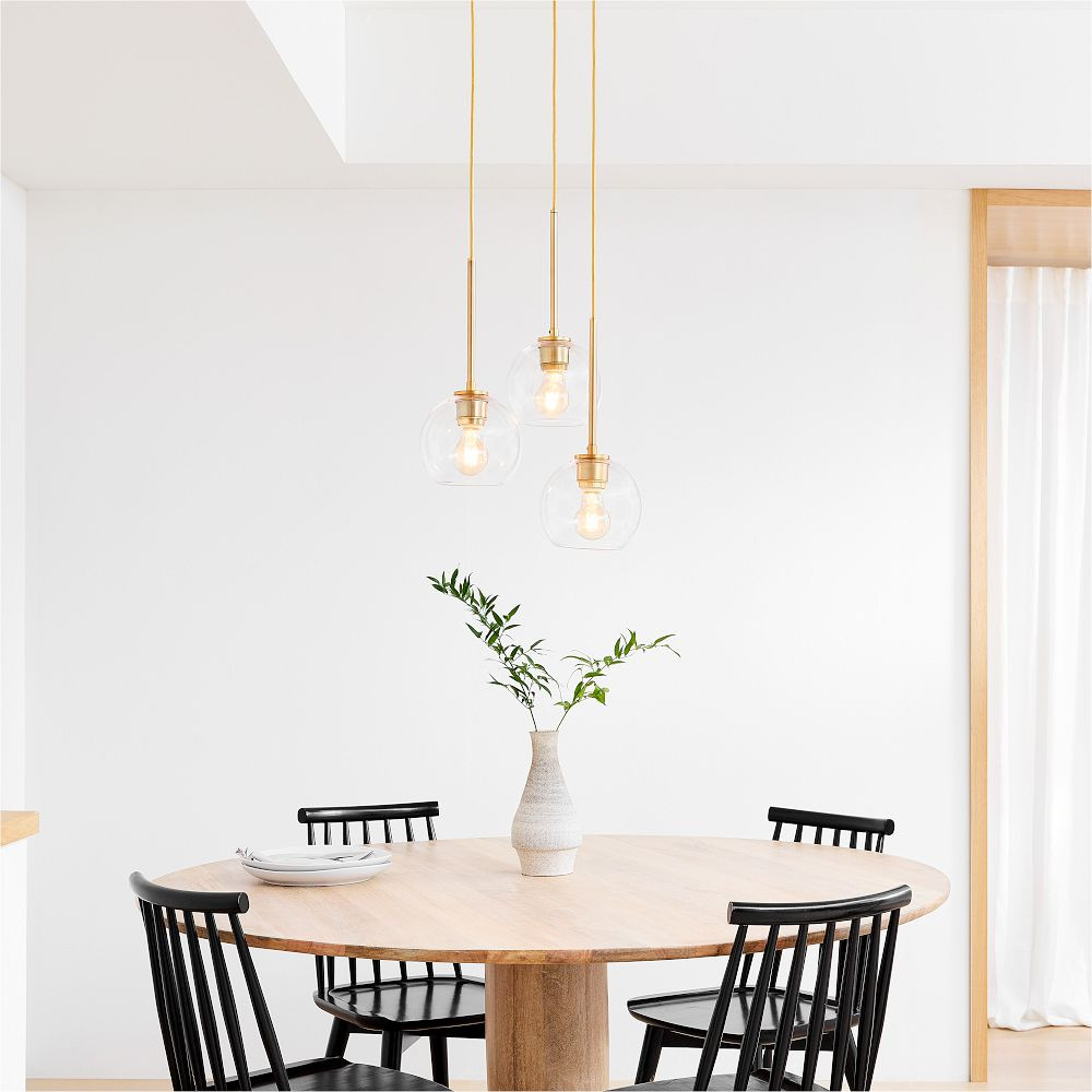 Sculptural 3-Light Globe Chandelier | West Elm (US)