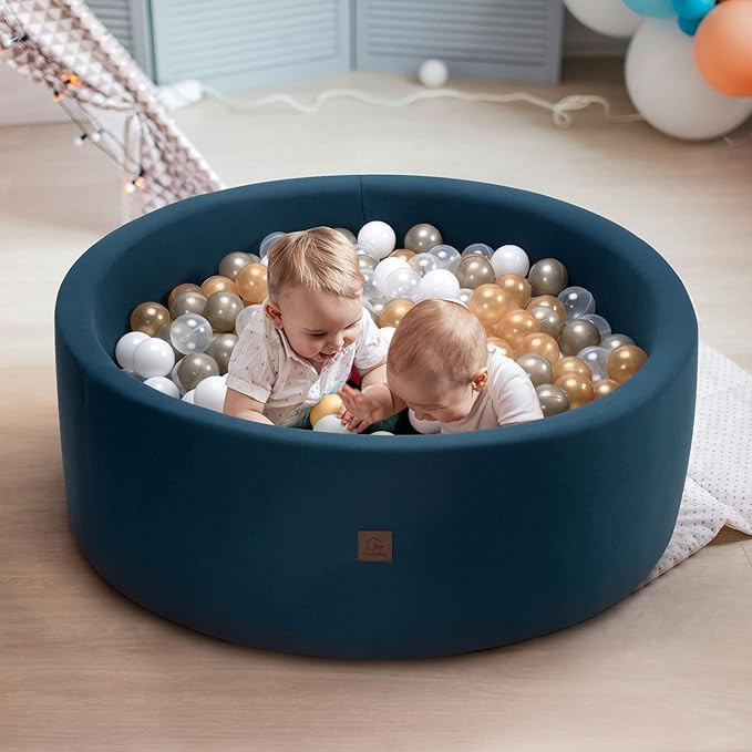 Foam Ball Pit for Toddlers 1-3 yrs with 200 Balls Included | Baby Ball Pit | Soft Play Equipment ... | Amazon (US)