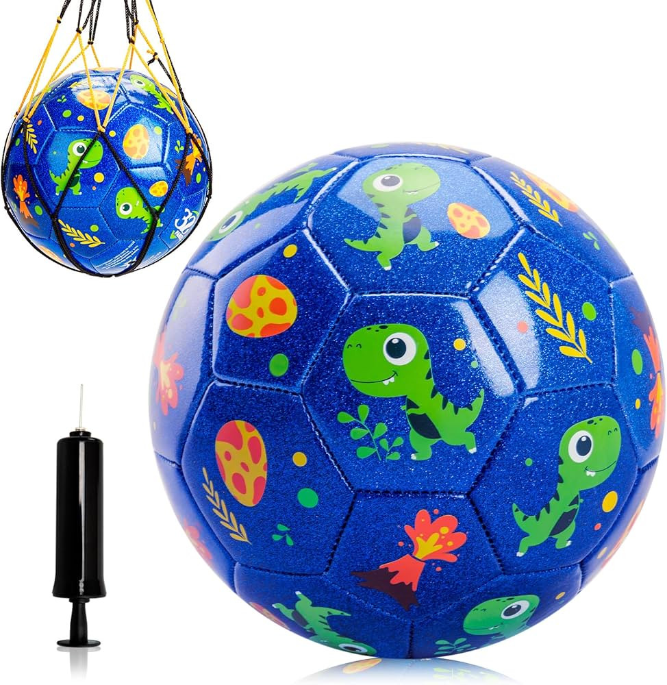 U&C Planet Toddler Soccer Ball Kids Soccer Ball Size 2 Size 3 Kids Ball for Toddler 2 3 4 5 6 7 8... | Amazon (US)