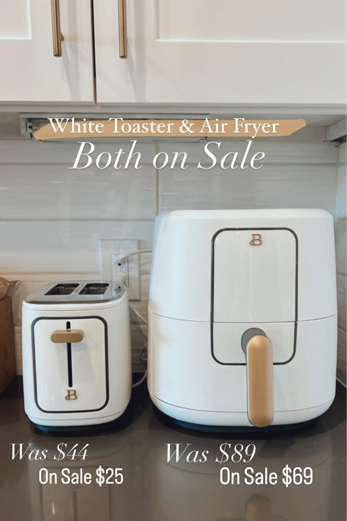 Kitchen appliances on sale / white kitchen appliances / white and gold home finds 

#LTKHoliday #LTKGiftGuide #LTKhome