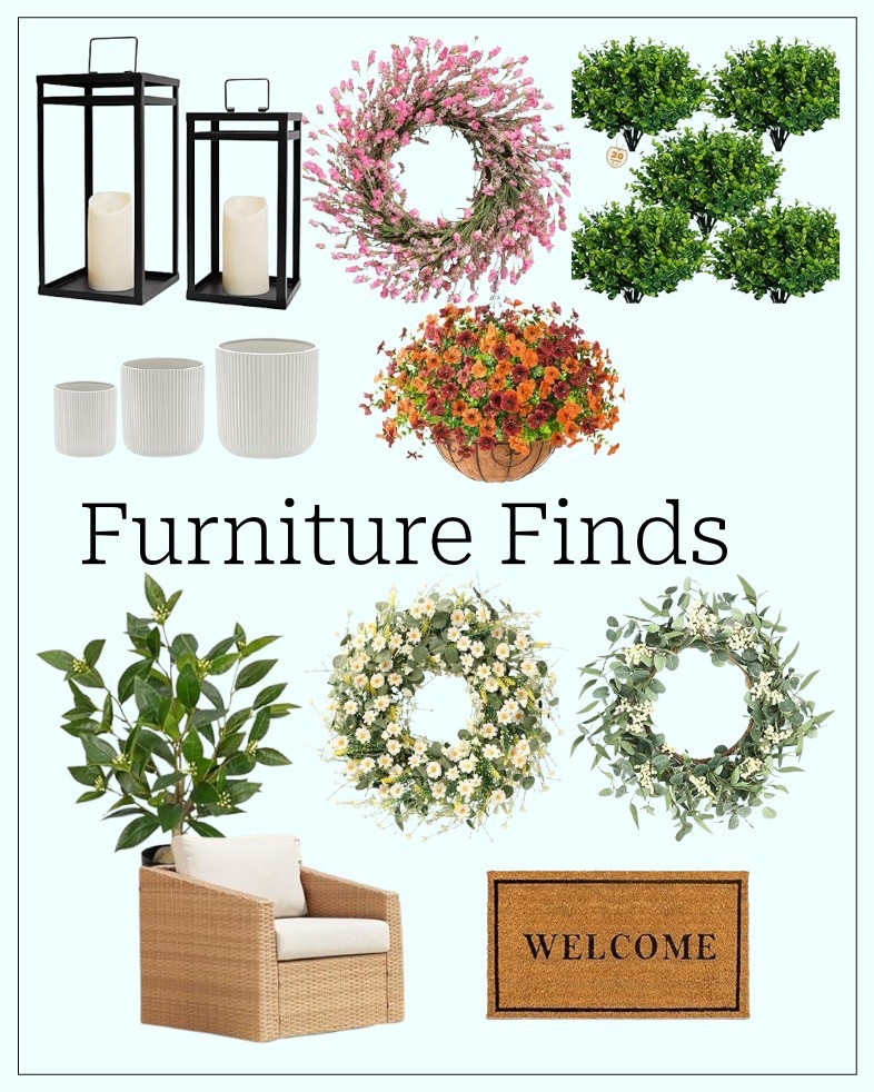 Front Porch Refresh on a Budget! ✨🏡

These faux hanging planters look so real—no one would ever guess! Obsessed with how they instantly add a fresh, inviting touch to any space. And can we talk about these cozy outdoor chairs? Perfect for sipping morning coffee or relaxing in the evening.

Swipe to shop and give your porch a quick and easy makeover! 🛍️ #AmazonFinds #HomeDecor #BudgetFriendlyDecor #FrontPorchVibes

#LTKFamily #LTKHome