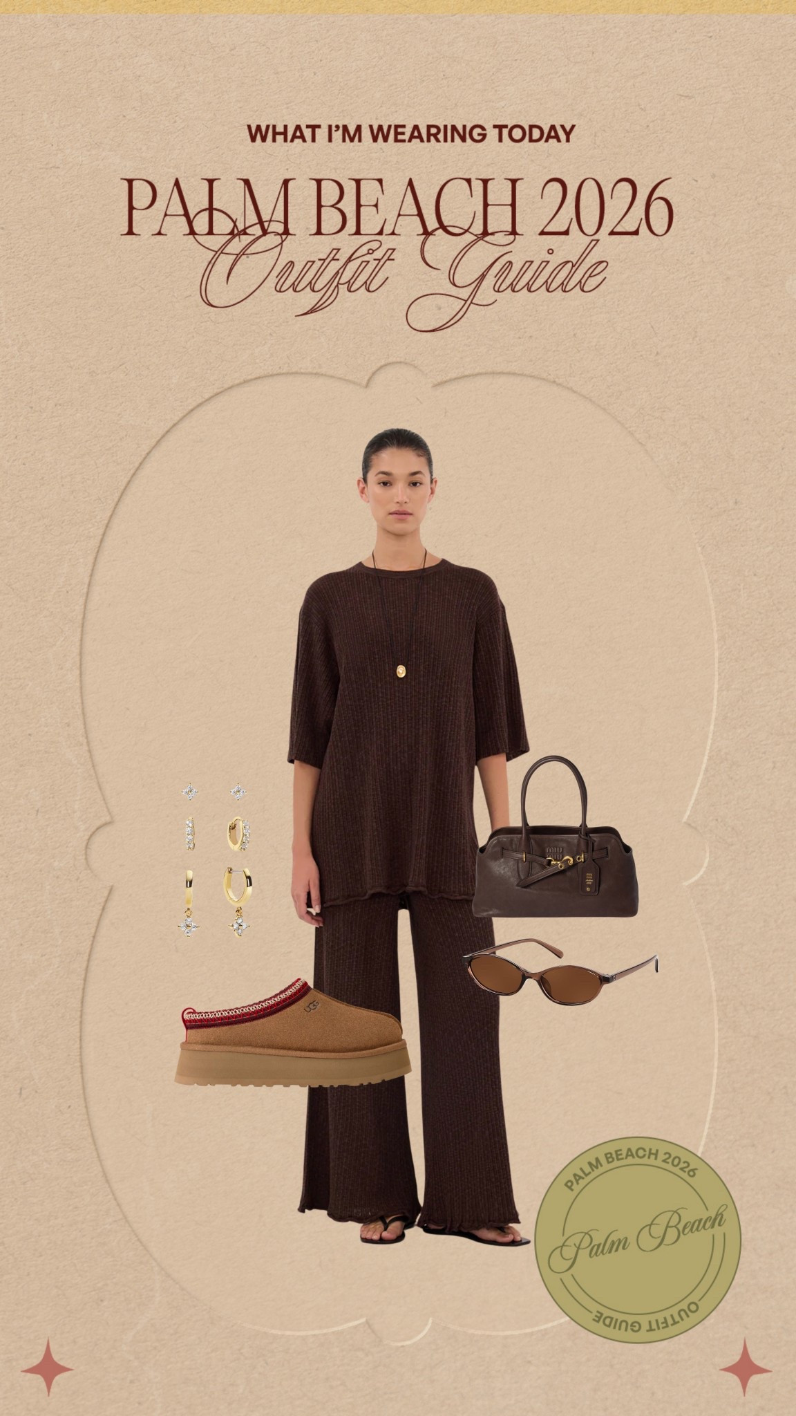 Heading to Palm beach today!! Travel outfit🤎

#LTKTravel