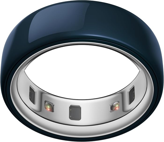 Oura Ring 4 - Ceramic Midnight - Size 9 - Sleep, Activity, Women\u2019s Health, AI Advisor, Up to... | Amazon (US)