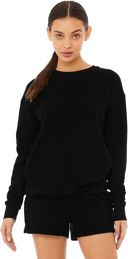 Bella Canvas Women's Sueded Crew Sweatshirt | Amazon (US)