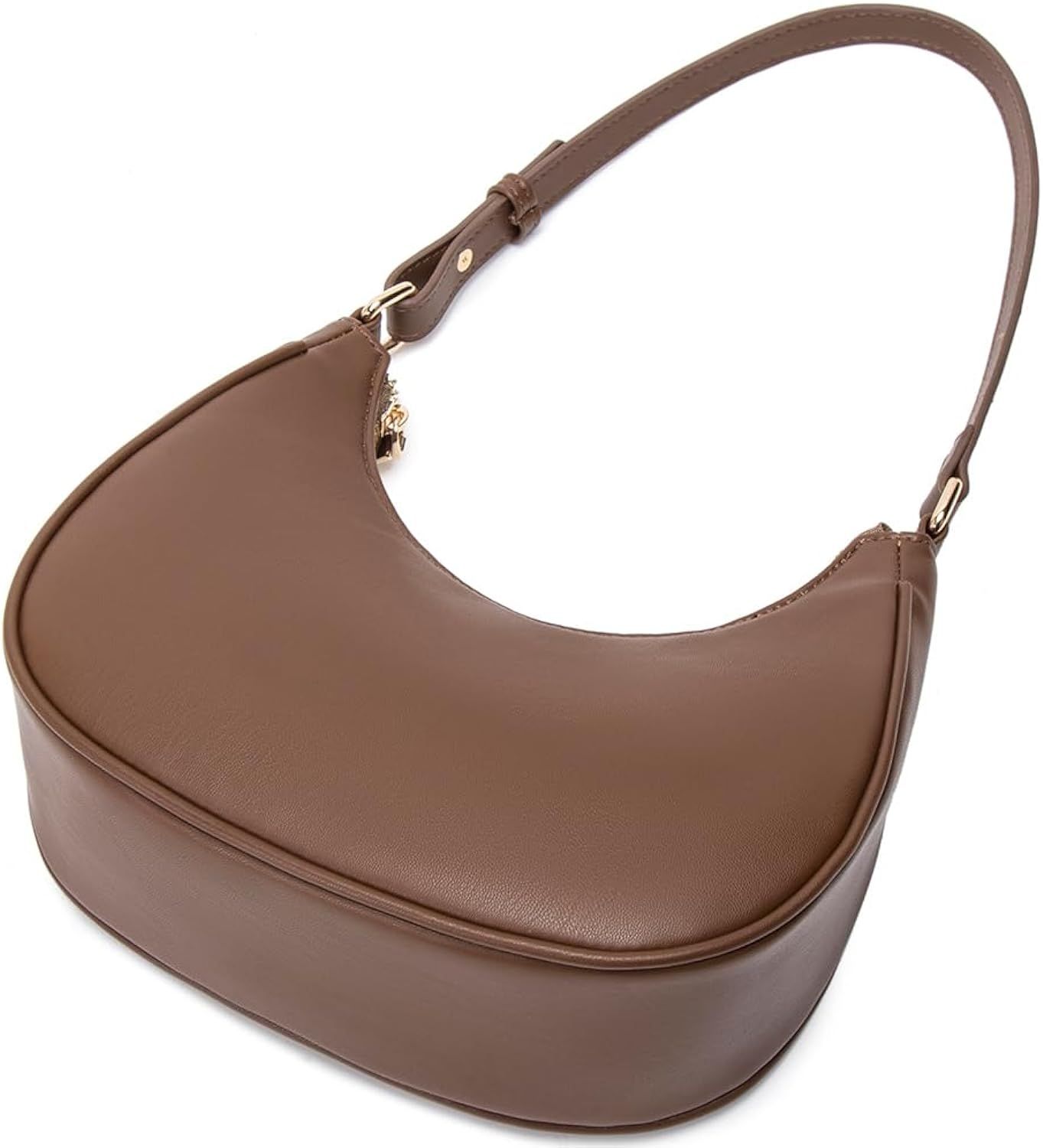 Crescent Shoulder Bags for Women Cute Hobo Tote Handbag Under the Arm Purses Mini Clutch Purse wi... | Amazon (US)
