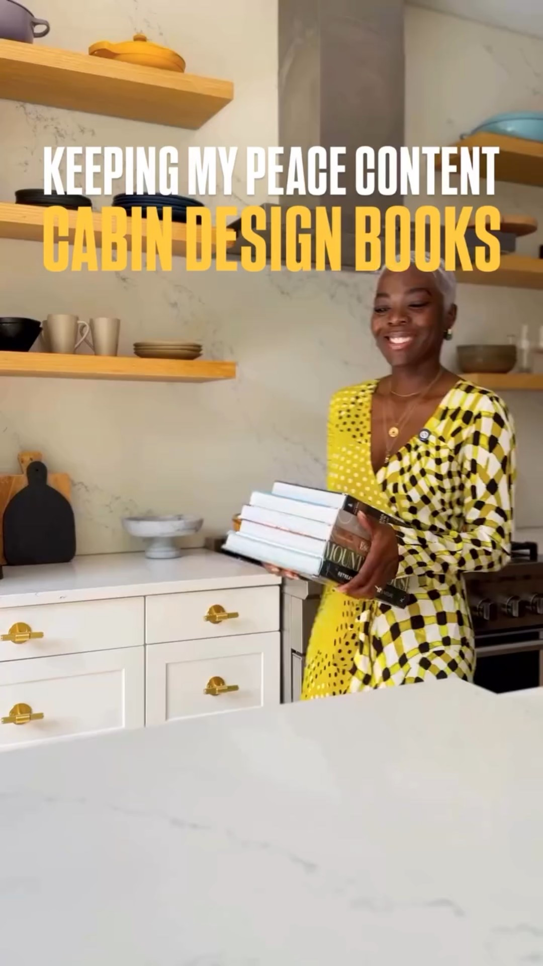 Vol 4: Keeping my Peace content means sharing things that keep me in a good headspace. Definitely check out previous installs of this series for more feel good.

In design, as in life, often you don’t know what’s possible until you see it.  When we bought our land, we had a general idea of what we wanted to build. I learned that for me, it is so helpful to have a hard copy (and not just Pinterest) version of things when I’m consuming to learn, when I want to properly absorb information. 

These books provided a wealth of information not just around design choices, but also on the practical aspects of a design build project, the actual journey- the ups and downs, leveraging friends, family your own skills to make your dream space happen. Some of the books even had really helpful technical information around layouts and floor plans which helped when it was time to meet with architects/builders. 

Books featured:
1- Cabin Porn Inside by @zachklein via @littlebrown 
2- Oasis by iO Tillet Wright, photos by @caseycdunn via @clarksonpotter 
3- Escapology by McAllister & Ryan via @figure1 
4- Mountain House by @ninafreudenberger via @clarksonpotter 
5- Retreat by Ron Broadhurst via @rizzolibooks 

Also check out Cabin Fever via @gestalten (shared in my stories)