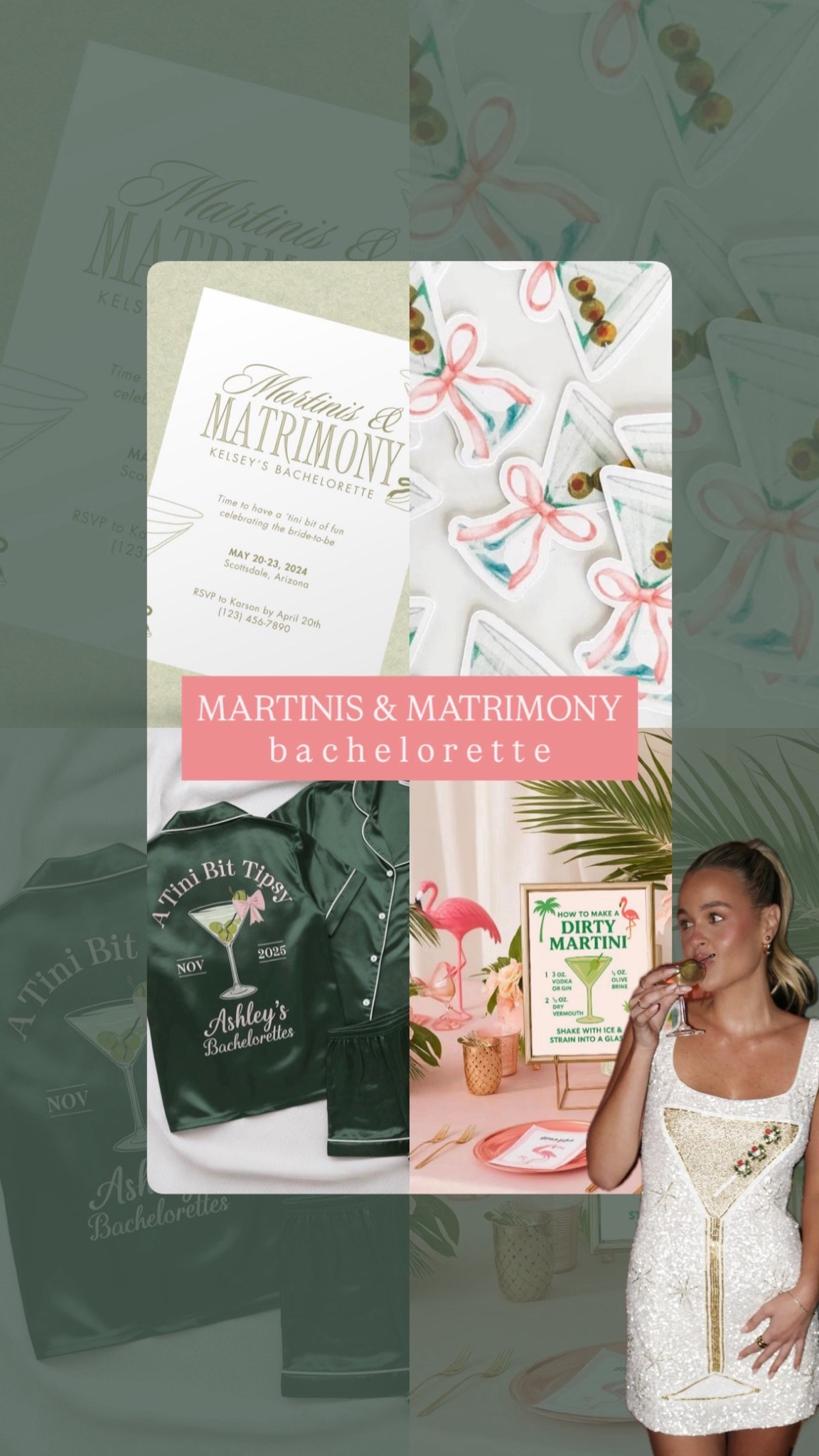 Martinis & Matrimony Bachelorette Party 🍸🫒 #LTKParty

#LTKWedding