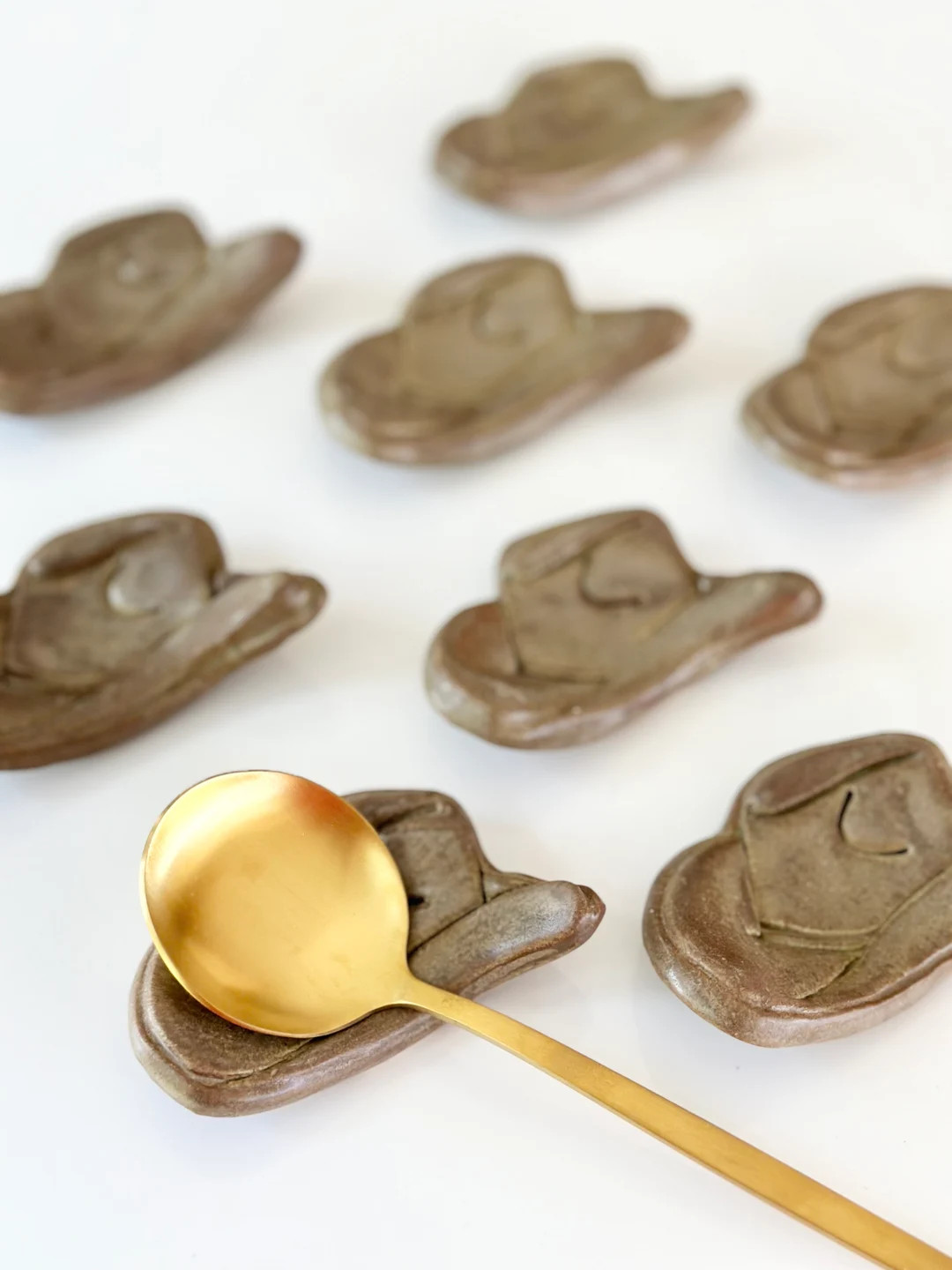 Cowboy Hat Spoon Rest Coffee Western Teaspoon Rest Horse Ranch Gift Texas Home Coffee Bar Cowboy ... | Etsy (US)