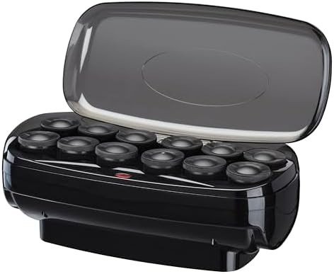 Conair Hot Rollers for Long, Medium & Short Hair, 12 Jumbo 1 ½" Heated Hair Rollers with Clips, ... | Amazon (US)