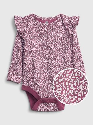 Baby 100% Organic Cotton Mix and Match Print Bodysuit | Gap (US)