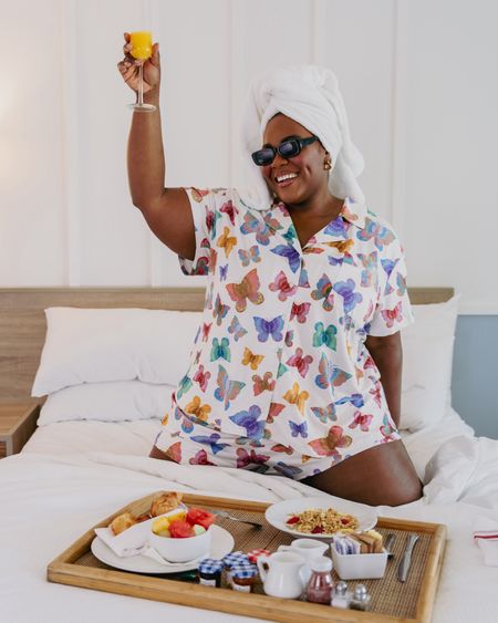 Cute PJs and ordering room service with the bestie all summer long. Get our matching sets available up to a size 3X.

Wearing a 1X

Plus Size Pajama Sets, Plus Size Fashion, Plus Size Vacation 

#LTKfindsunder100 #LTKsalealert #LTKplussize