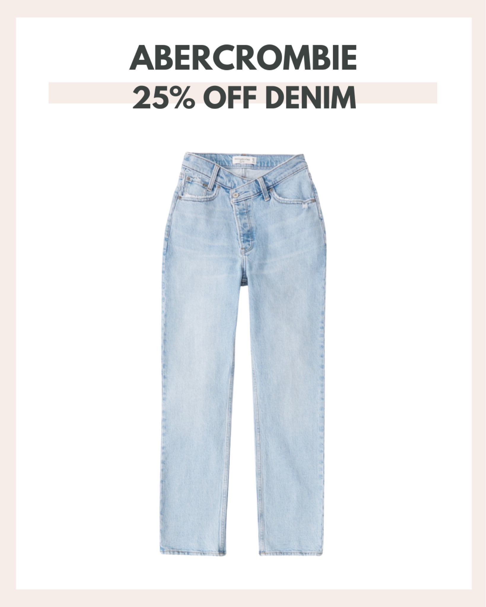 Abercrombie is 25% off almost everything! Now is a great time to stock up on fall essentials! 

#LTKSeasonal #LTKSale